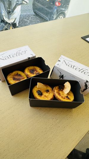   at Nat'elier | Pastel de Nata in Lisbon