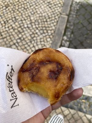 traditional pastel de nata  at Nat'elier | Pastel de Nata in Lisbon