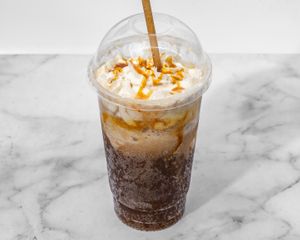 Root Beer Float at Chilled Coco in Katy