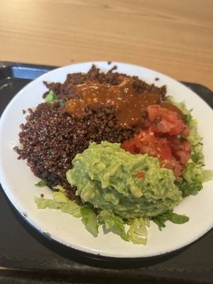 Mixed vegetables with soy meat  at Chupenga - Friedrichstrasse in Berlin