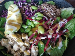 manja ninja Salad at WellSmoocht in West Singapore