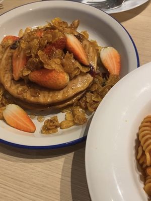 Vegan pancake  at WellSmoocht in West Singapore