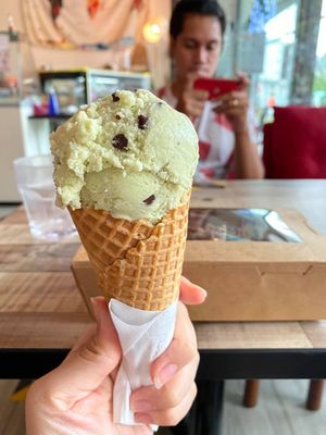 Chocolate chip and mint at WellSmoocht in West Singapore