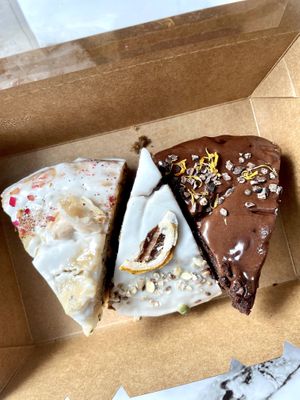 Cakes care box at WellSmoocht in West Singapore