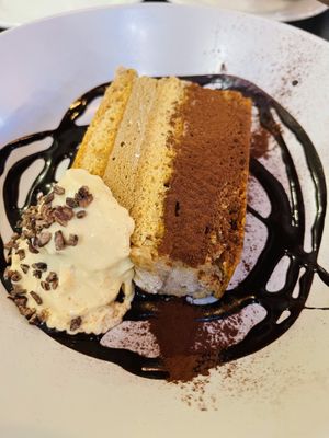 Tiramisu ice cream cake. Don’t miss to try it.   at WellSmoocht in West Singapore
