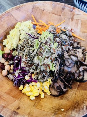 The Buddha bowl is one of my favourite menu here   at WellSmoocht in West Singapore