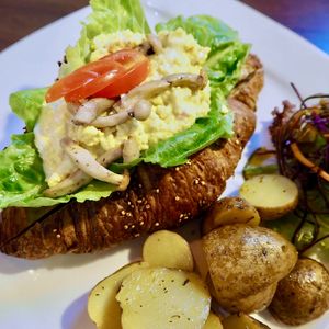 Mushroom Egg Truffle Croissant at WellSmoocht in West Singapore