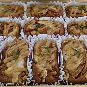 Pear & Cinnamon Cake at WellSmoocht in West Singapore