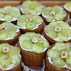 Hazelnut Cream Cheese Grape Cake at WellSmoocht in West Singapore