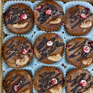 Banana Cranberry Choco Chip Cake at WellSmoocht in West Singapore