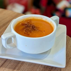 Spiced Carrot Soup at WellSmoocht in West Singapore