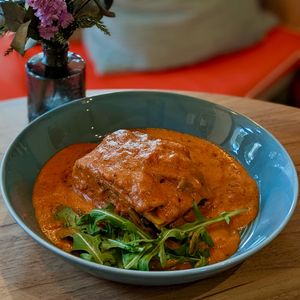 Turkey Mushroom Lasagna at WellSmoocht in West Singapore