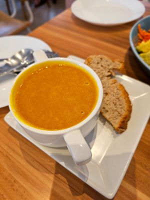 Curried Pumpkin Soup at WellSmoocht in West Singapore