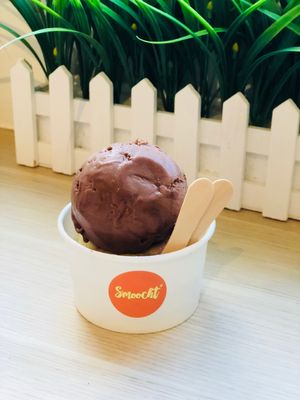 Nutella Hazelnut Ice Cream :) (vegan) at WellSmoocht in West Singapore
