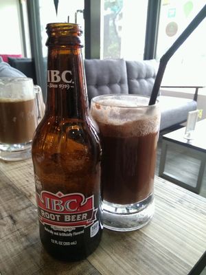 Not floating Root Beer Float ~  at WellSmoocht in West Singapore