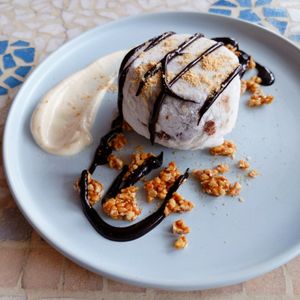 How mochi do you love me (vegan dark chocolate wrap in mochi) at WellSmoocht in West Singapore