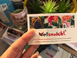name card  at WellSmoocht in West Singapore