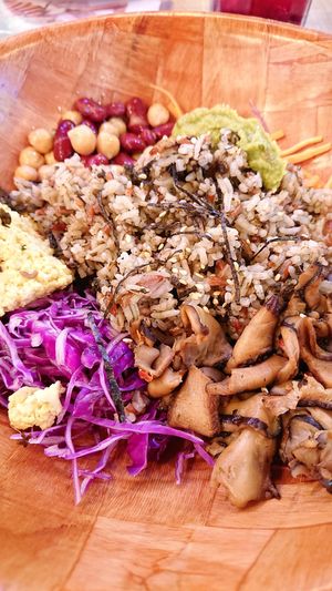 olive Buddha bowl at WellSmoocht in West Singapore