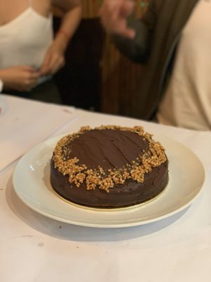 Chocolate ganache banana cake! at WellSmoocht in West Singapore