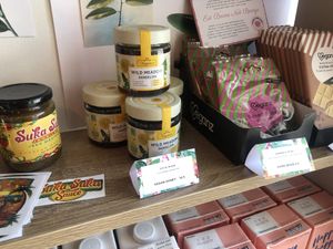 Products on display at WellSmoocht in West Singapore