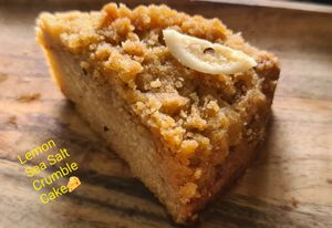 Lemon Sea Salt Cake at WellSmoocht in West Singapore