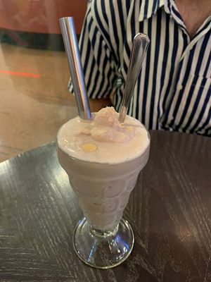 Pure hazelnut rice cream shake at WellSmoocht in West Singapore