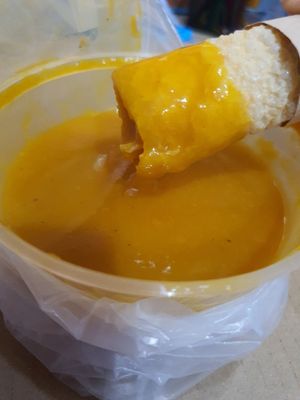 Curried pumpkin soup 🎃 ~ Circuit Breaker Period Phrase 2 at WellSmoocht in West Singapore