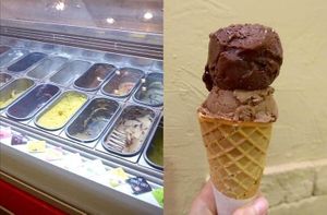 vegan chocolate ice cream at WellSmoocht in West Singapore