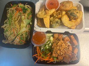 I am extremely thankful for Bamboo Bistro-Westbrook's exceptional vegan offerings and attentive service. The restaurant's provision of multiple tasty vegan options, explicitly iden at Bamboo Bistro in Westbrook