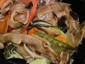 Vegan Drunken w/ veggies!   at Bamboo Bistro in Westbrook