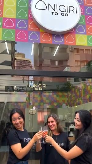 Inauguração at Onigiri To Go Londrina in Londrina