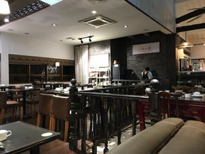 Restaurant inside at Vegetarians Story Restaurant in Suzhou