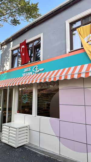   at Just Vegan Store in Istanbul