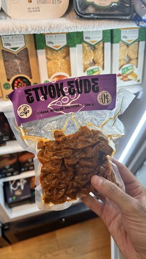   at Just Vegan Store in Istanbul