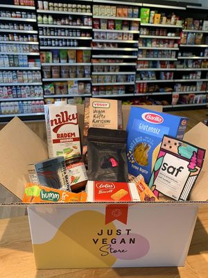   at Just Vegan Store in Istanbul