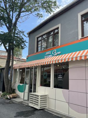   at Just Vegan Store in Istanbul