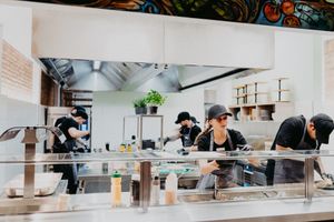 Kitchen at Alex Kitchen in Flensburg