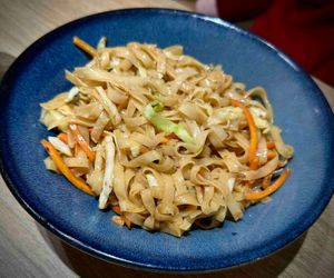 Rice Noodles (with mushrooms) at Pure Cuisine  in Barcelona
