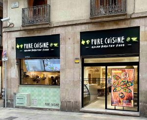 Shop Front at Pure Cuisine  in Barcelona