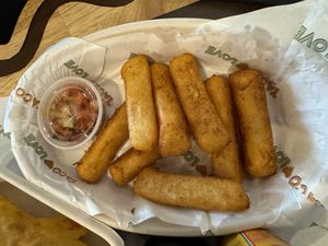 Yucca fries   at Taco Love in Davie