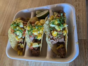 Jackfruit tacos at Taco Love in Davie