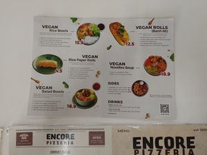  at Vie Vegan @ Encore Pizza in Footscray