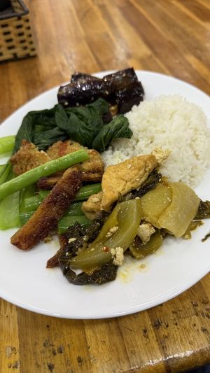  #Veganuary at Vegetarian Master Ruma in Vientiane