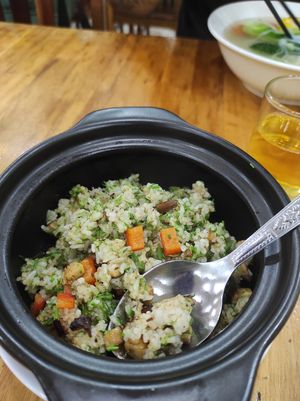 Amazing fried rice! #Veganuary at Vegetarian Master Ruma in Vientiane
