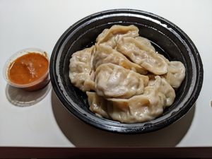 Veggie Momo's at Sherpa Kitchen in Burlington