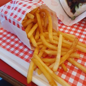 fries at Larry's in Amsterdam