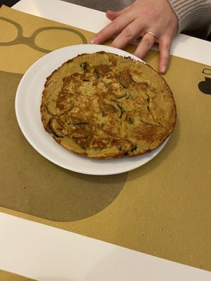Farinata at Ratatouille in Turin