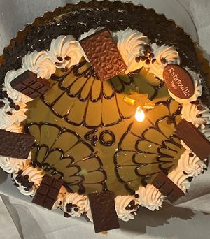 Torta pistacchio  at Ratatouille in Turin