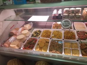 Antipasti selection at Ratatouille in Turin