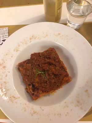 Lasagne at Ratatouille in Turin
